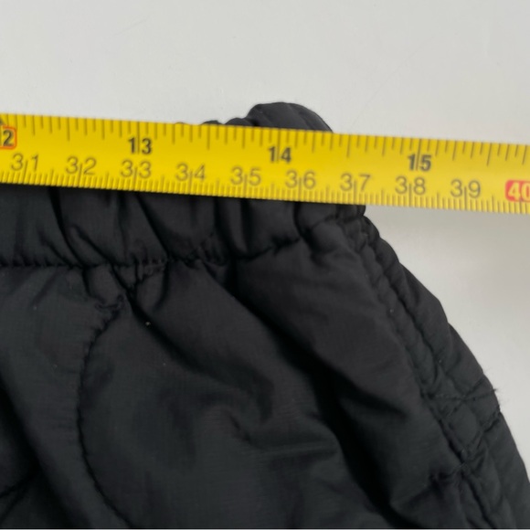 Roots Quilted Puffer Skirt Black Size Large Cabincore Apres Ski - Picture 11 of 12